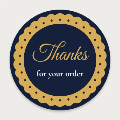 Thanks in lace