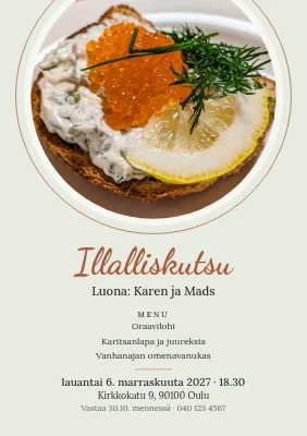 Illalliskutsu — tule illalliselle