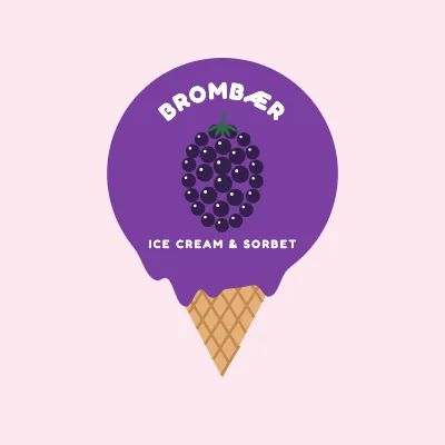 Blackberry scoop