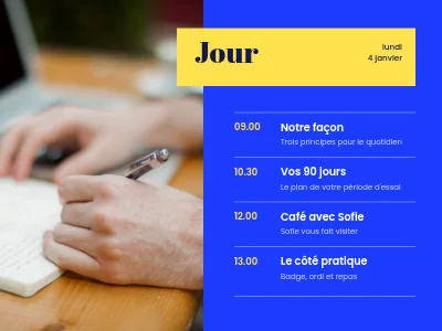 Page 2 de Intégration — bienvenue aux nouveaux arrivants