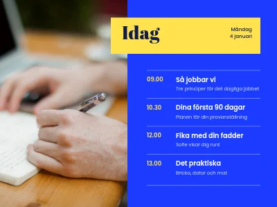 Sida 2 av Onboarding — välkommen till nya medarbetare