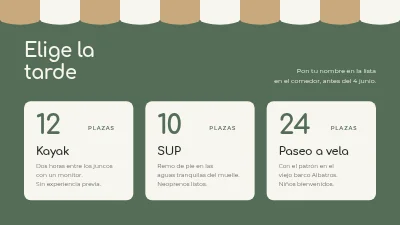 Página 3 de Fiesta de verano — programa para el personal