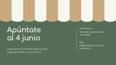 Página 6 de Fiesta de verano — programa para el personal
