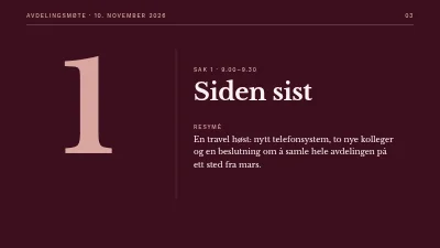 Side 3 av Teammøte — i journalstil