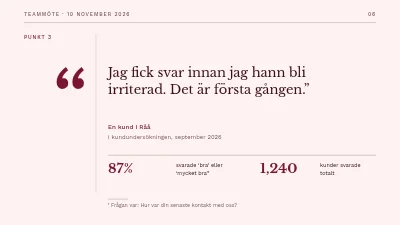 Sida 6 av Teammöte — i journalstil