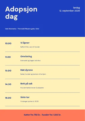 Adopsjonsdag — program i Silkeborg