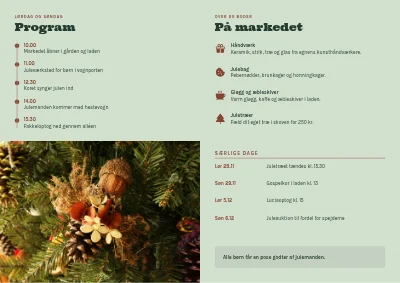 Side 2 af Julemarked: program