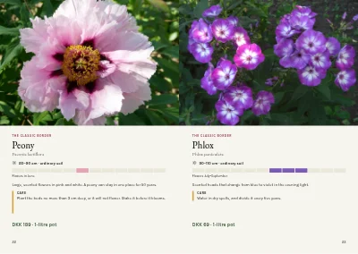 Pages 22–23 of Plant handbook of perennials – 96 pages