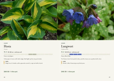 Pages 44–45 of Plant handbook of perennials – 96 pages