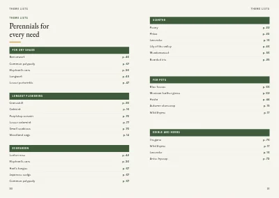 Pages 90–91 of Plant handbook of perennials – 96 pages