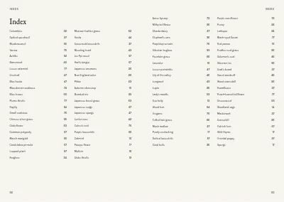 Pages 92–93 of Plant handbook of perennials – 96 pages
