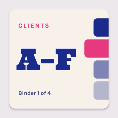 Clients from A to F