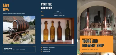 Brewery tours and shop