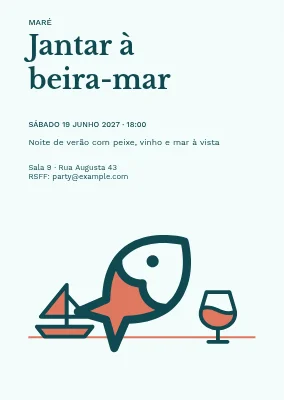 Jantar junto à água