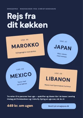 Måltidskasse — rejs fra dit køkken