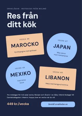 Måltidslåda — res från ditt kök