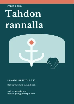 Tahdon meren rannalla