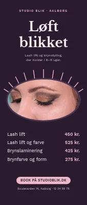 Roll-up til vippe- og brynstyling — løft blikket