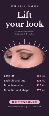 Lash and brow roll-up — lift your look