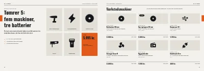 Side 22–23 af Produktkatalog for værktøjsgrossist – 64 sider