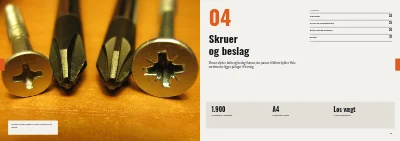 Side 32–33 af Produktkatalog for værktøjsgrossist – 64 sider
