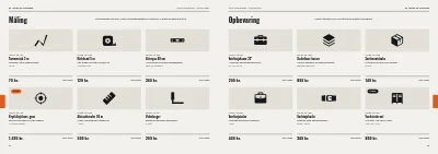 Side 44–45 af Produktkatalog for værktøjsgrossist – 64 sider