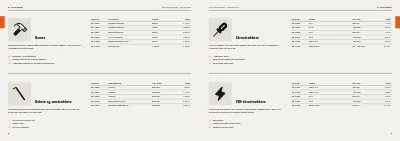 Side 8–9 af Produktkatalog for værktøjsgrossist – 64 sider