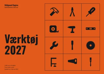 Produktkatalog for værktøjsgrossist – 64 sider