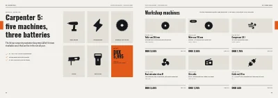 Pages 22–23 of Product catalogue for a tool wholesaler – 64 pages