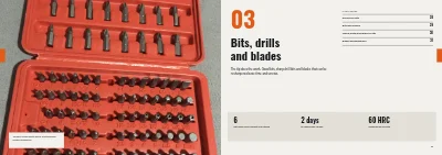 Pages 26–27 of Product catalogue for a tool wholesaler – 64 pages