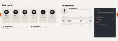 Pages 28–29 of Product catalogue for a tool wholesaler – 64 pages