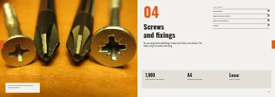 Pages 32–33 of Product catalogue for a tool wholesaler – 64 pages