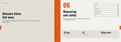 Pages 42–43 of Product catalogue for a tool wholesaler – 64 pages
