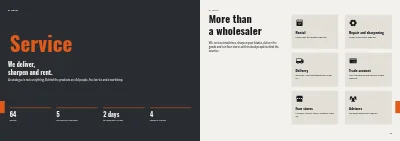 Pages 50–51 of Product catalogue for a tool wholesaler – 64 pages