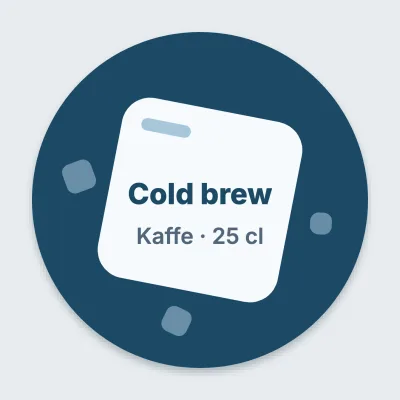 Cold brew i isterning