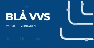 BLÅ VVS — Varme i