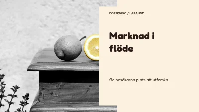 En marknad som flödar