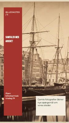 Samtaler med arkivet · Typografisk bånd