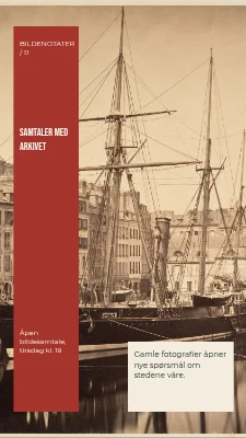 Samtaler med arkivet · Typografibånd