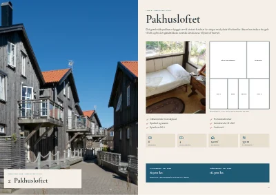Side 10–11 af Katalog over feriehuse ved kysten – 32 sider