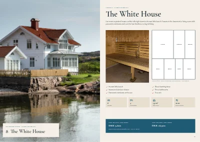 Pages 18–19 of Catalogue of holiday houses on the coast – 32 pages