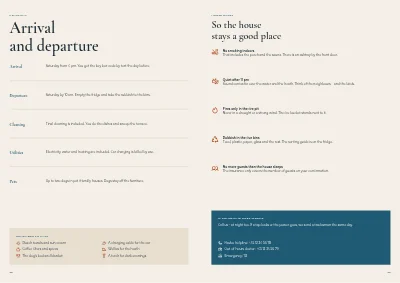 Pages 28–29 of Catalogue of holiday houses on the coast – 32 pages