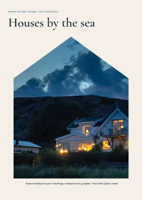 Catalogue of holiday houses on the coast – 32 pages