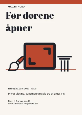 Før dørene åpner