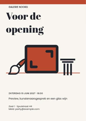 Voordat de deuren opengaan
