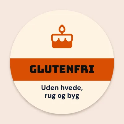 Glutenfri kage på bånd
