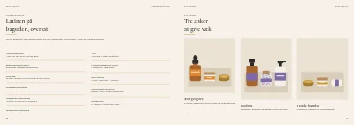 Side 20–21 af Produktkatalog for naturkosmetik – 24 sider
