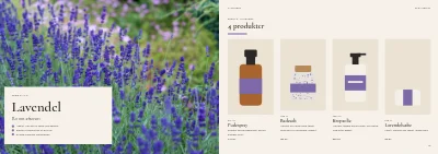 Side 16–17 af Produktkatalog for naturkosmetik – 24 sider