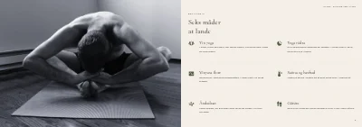 Side 6–7 af Program for yoga-retreat – 12 sider