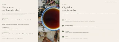 Pages 8–9 of Yoga retreat programme – 12 pages